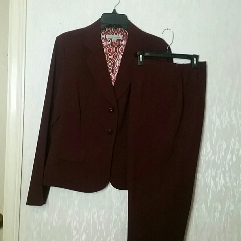 Jacket and pant ensemble